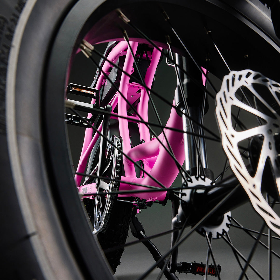 Pink electric bike for sale in Australia - FR303 from Flight Risk