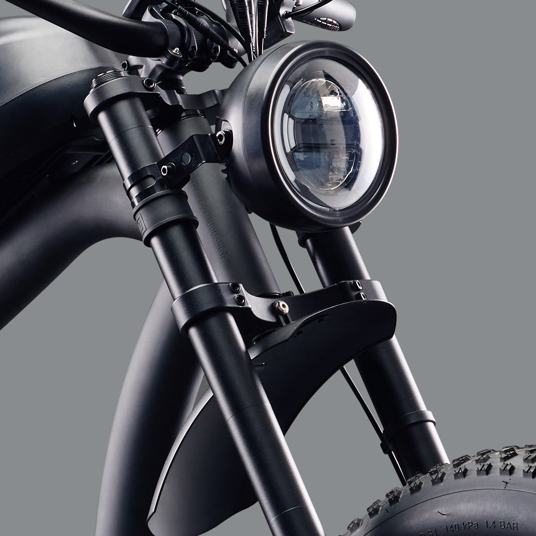 Fr666 Flight Risk FR666 - BLACK E-bike with Outlaw Style | Flight Risk – Zooz Bikes