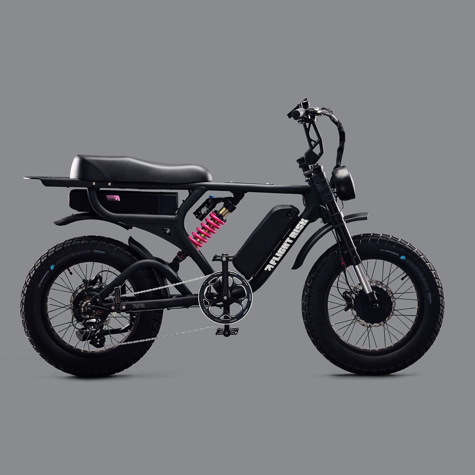 Dual motor e-bike in Black from Flight Risk - FR777 Black