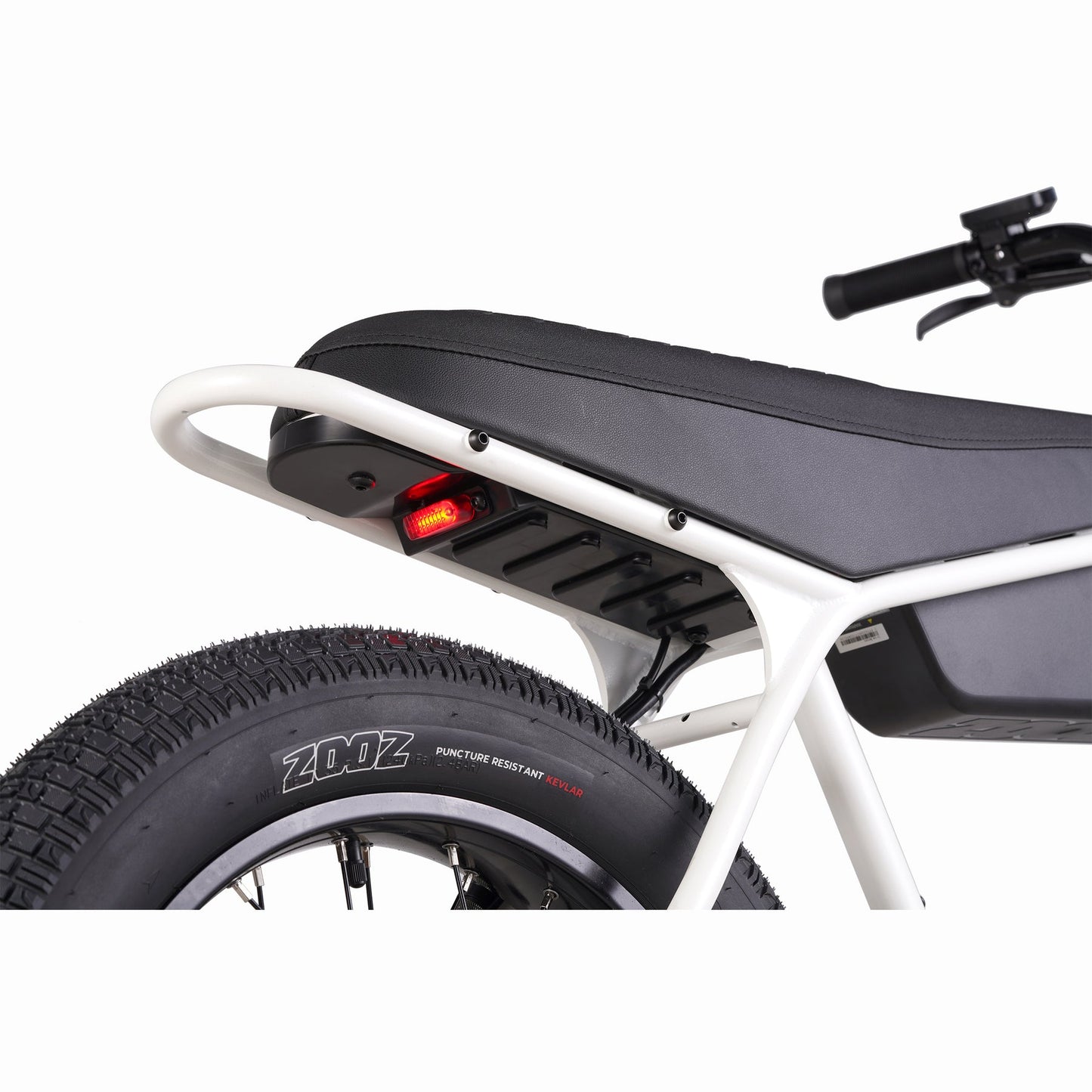 ZOOPER Spark White fat tire